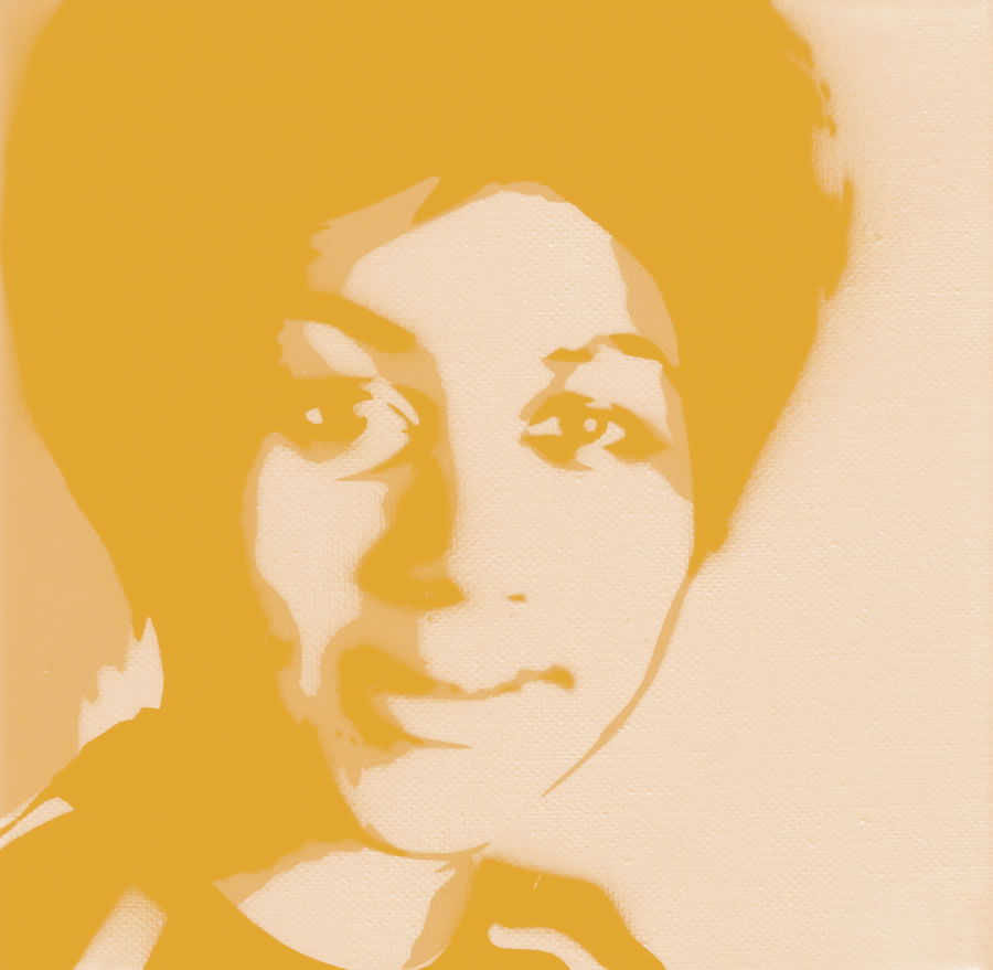 Aretha Franklin in Yellow